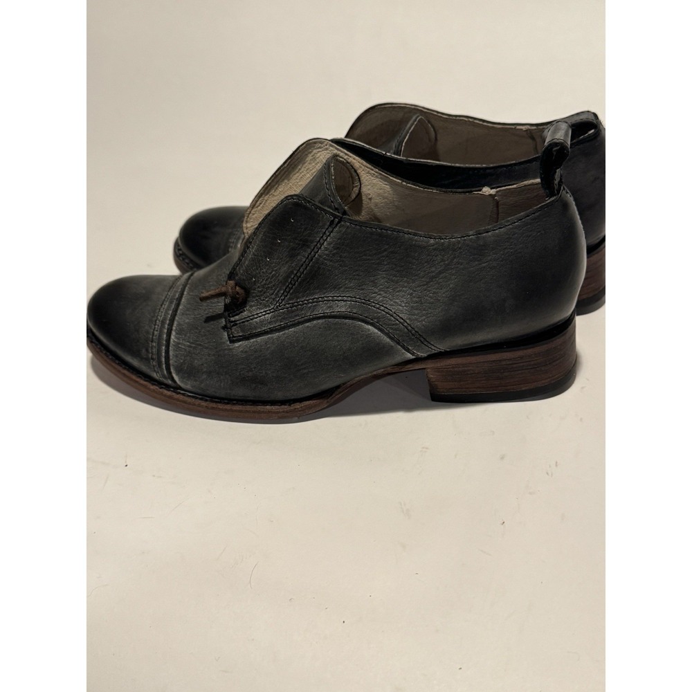 Freebird Mabel Black Leather Oxfords Womens sz 9 - Picture 2 of 9